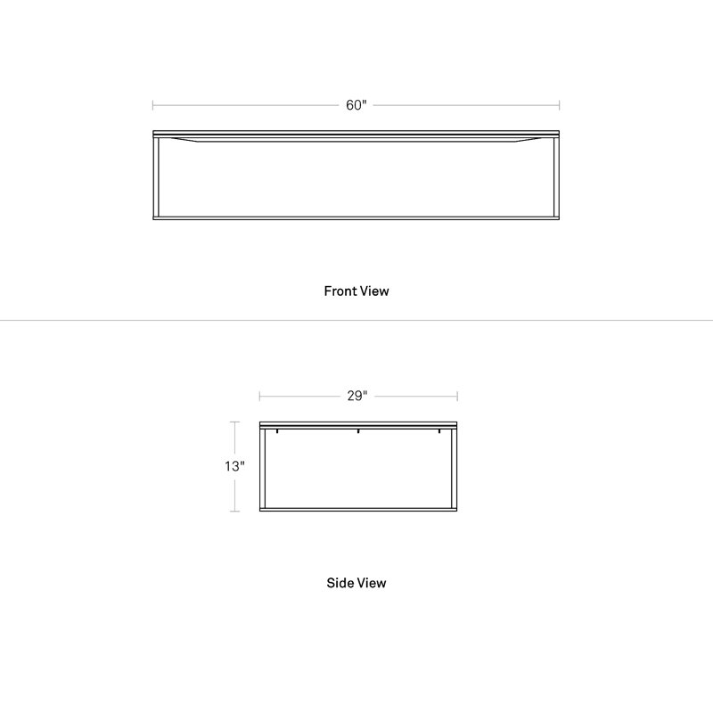 Blu Dot Minimalista Large Coffee Table Wayfair Canada